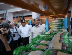 Gubernur Herman Deru Dampingi Mentan Amran Sulaiman Tinjau Operasi Pangan Murah