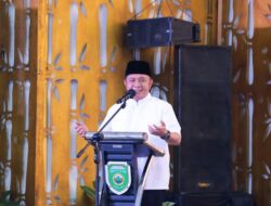 Safari Ramadhan Bersama Masyarakat OKI, Herman Deru Minta Pemkab OKI Jaga Stabilitas Bahan Pokok