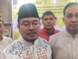 Golkar Palembang Siap Sukseskan Program 100 Hari Kerja Walikota dan Wakil Walikota Palembang