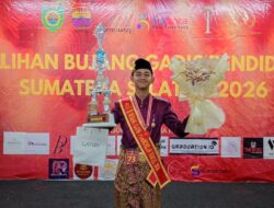 Abdillah Javier, Raih gelar Bujang Pendidikan Sumsel Tahun 2026