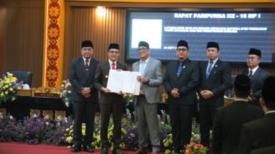 Gelar Paripurna, Dprd Palembang dan Pemkot palembang Sepakati APBD-P 2026